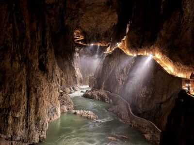 Skocjan cave canyon_Guided Tour Skocjan caves inside